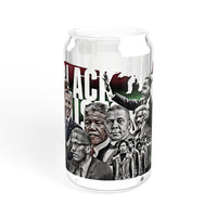 "Black Legends" Sipper Glass, 16oz