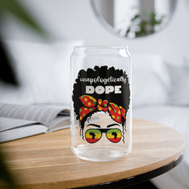 "Unapologetically" Sipper Glass, 16oz