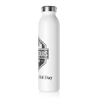 "Celebrating 314 Day" Slim Water Bottle