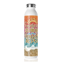 "Sunrise" Slim Water Bottle