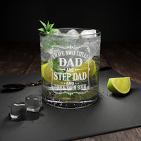 "Stepdad" Bar Glass
