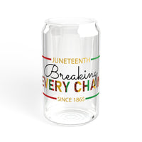 "Juneteenth" Sipper Glass, 16oz