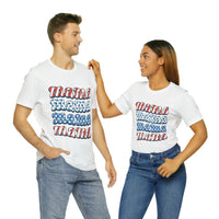 "American MAMA" Jersey Short Sleeve Tee