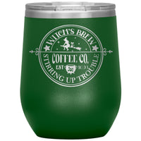 "Witch's Brew" 12oz Wine Insulated Tumbler