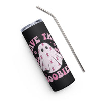 "Save the BOOBS" Stainless steel tumbler