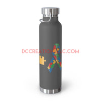 "Autism Awareness" 22oz Vacuum Insulated Bottle.