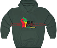 "Black Power" Hooded Sweatshirt.