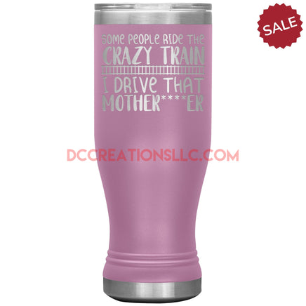 "Crazy Train" 20oz. BOHO Tumblers.