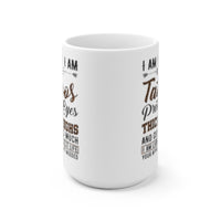 "Tatoo's and Pretty Eyes" 15oz Creamic mug
