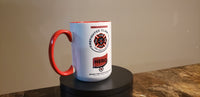 "Red Firefighter Claw" 15oz Ceramic mug