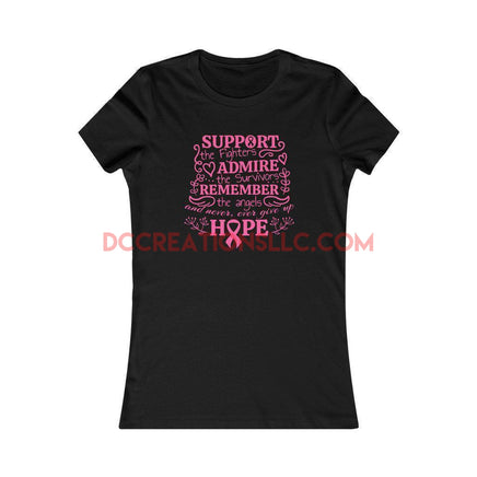 "Support Survivors" T-shirt.