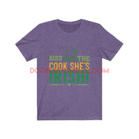 "Kiss The Cook" Short Sleeve T-shirt.