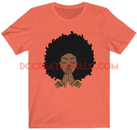 "Black Woman Praying" T-shirt.
