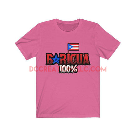 "Boricua 100%" Short Sleeve T-shirt.