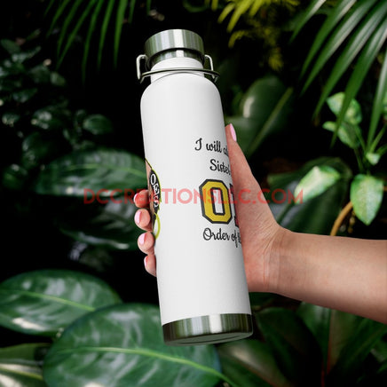 "OES" 22oz Vacuum Insulated Bottle.