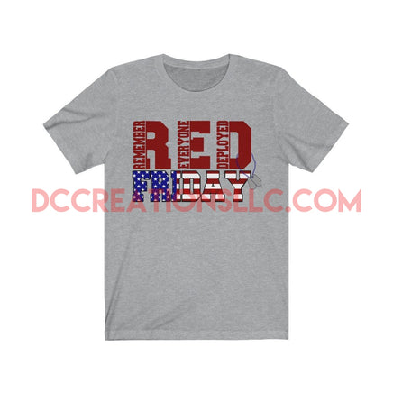 "RED FRIDAY" Short Sleeve T-shirt.