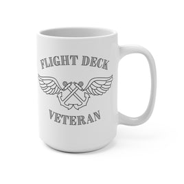 "Flight Deck Veteran" Mug 15oz