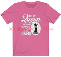 "Black Queen & Chess" Women T-shirt.