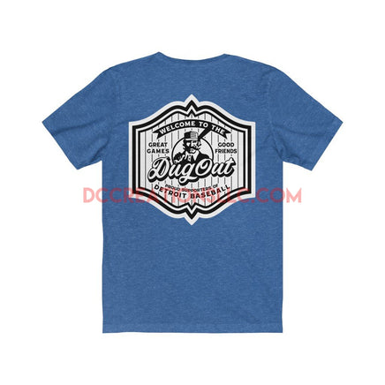 "Detroit Dug Out" Short Sleeve Tee.