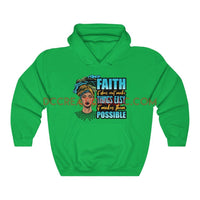 "Faith" Hooded Sweatshirt.