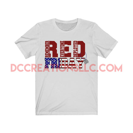"RED FRIDAY" Short Sleeve T-shirt.