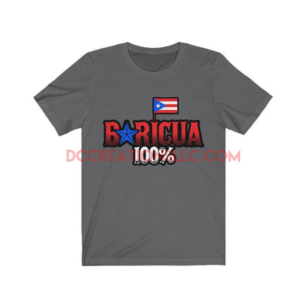 "Boricua 100%" Short Sleeve T-shirt.