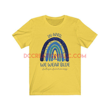 "WE Wear Blue" Short Sleeve T-shirt.