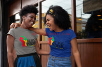 "Black Power" Women's Fitted T-shirt.