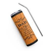 "Dad's Cup" Stainless steel tumbler