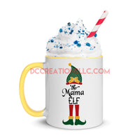 "Mama" Mug with Color Inside.